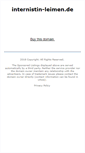 Mobile Screenshot of internistin-leimen.de